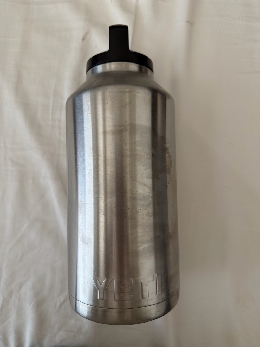 Yeti Stainless Steel 64 oz Bottle with Black Lid